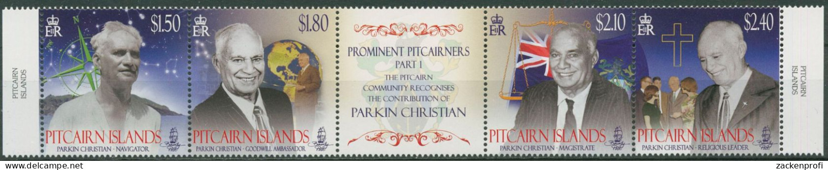 Pitcairn 2011 Politiker Parkin Christian 840/43 ZD Postfrisch (C40546) - Pitcairneilanden