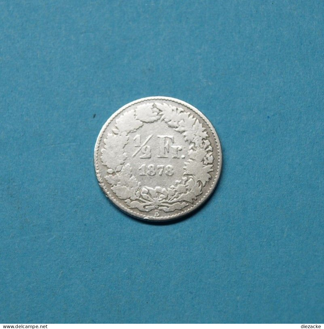 Schweiz 1878 1/2 Franken (M5082 - Andere & Zonder Classificatie