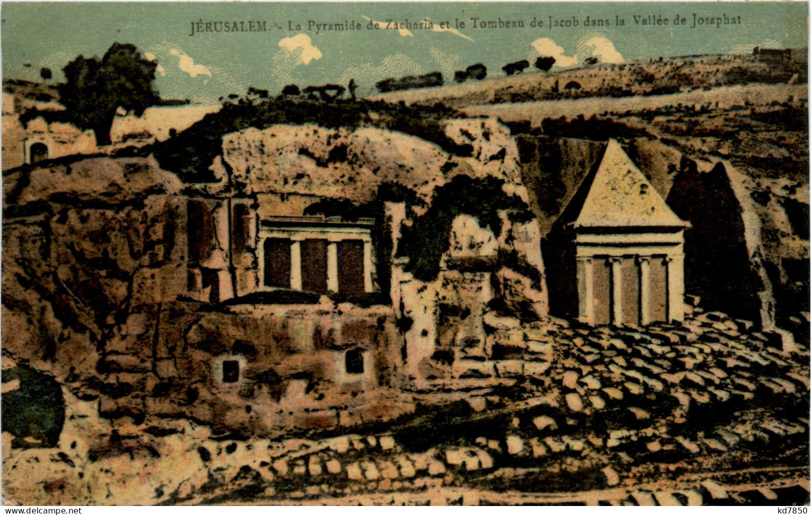 Jerusalem - Pyramide De Zacharia - Palestine