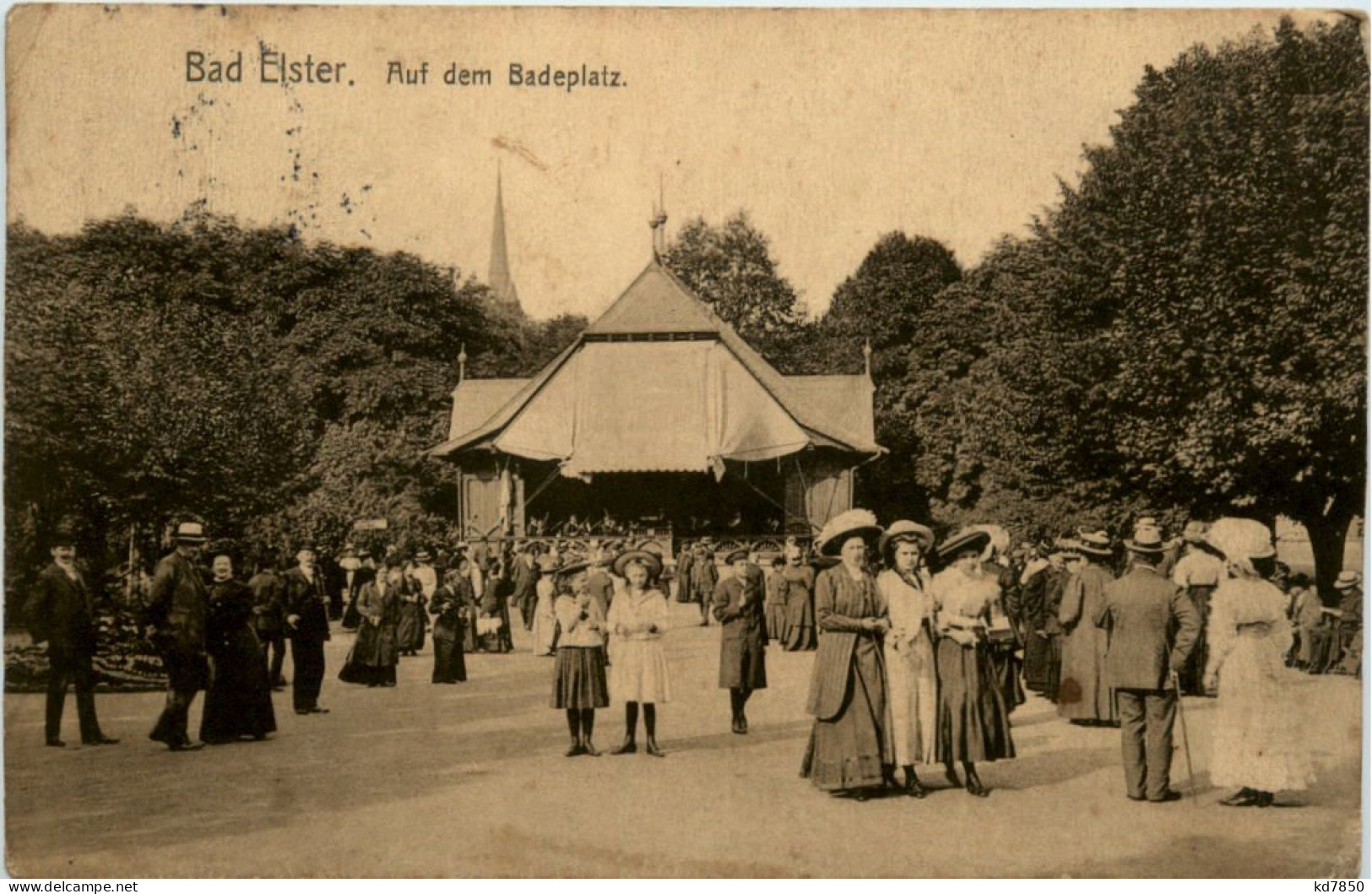 Bad Elster, Auf Dem Badplatz - Bad Elster