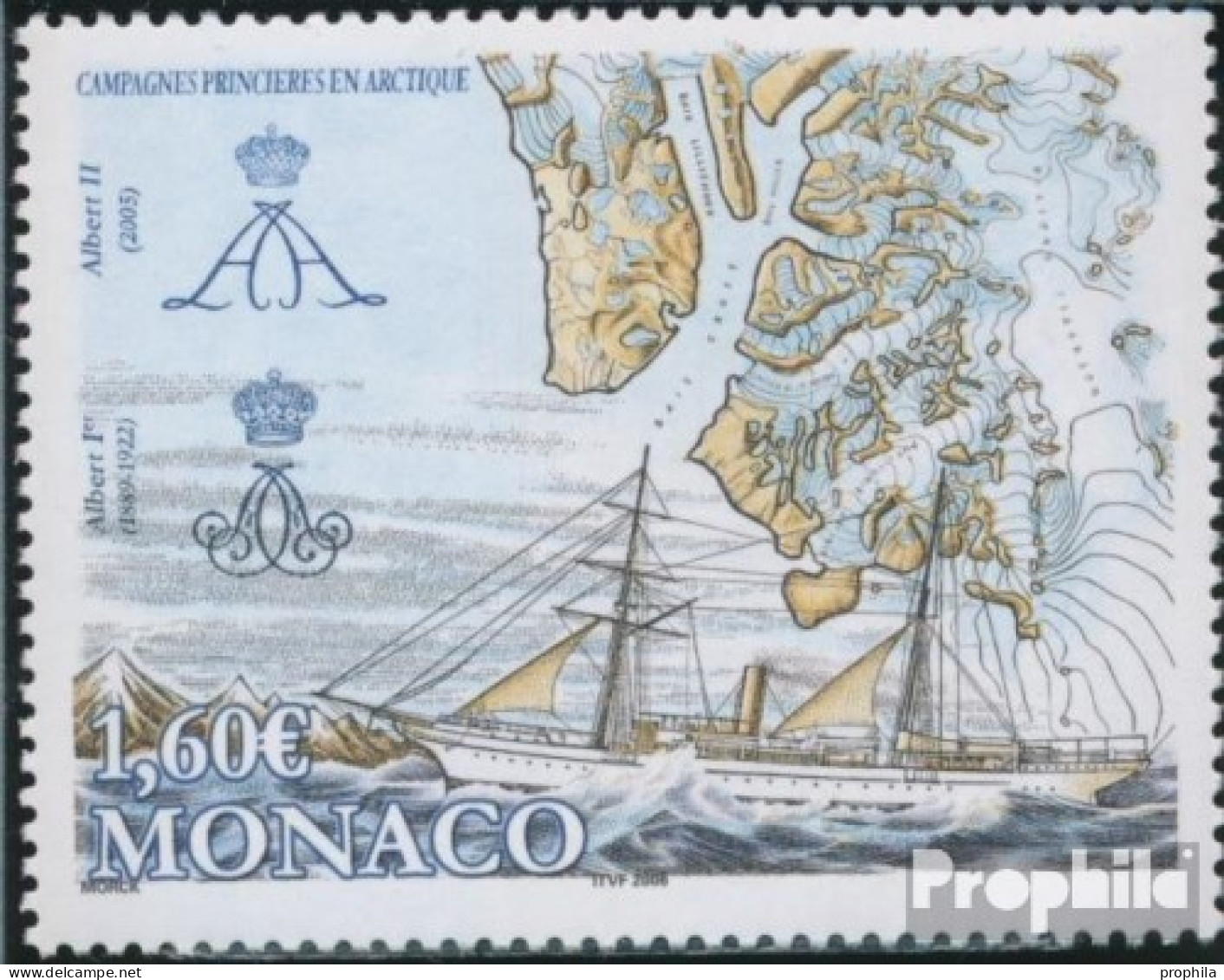 Monaco 2794 (kompl.Ausg.) Postfrisch 2006 Forschungsreisen - Unused Stamps