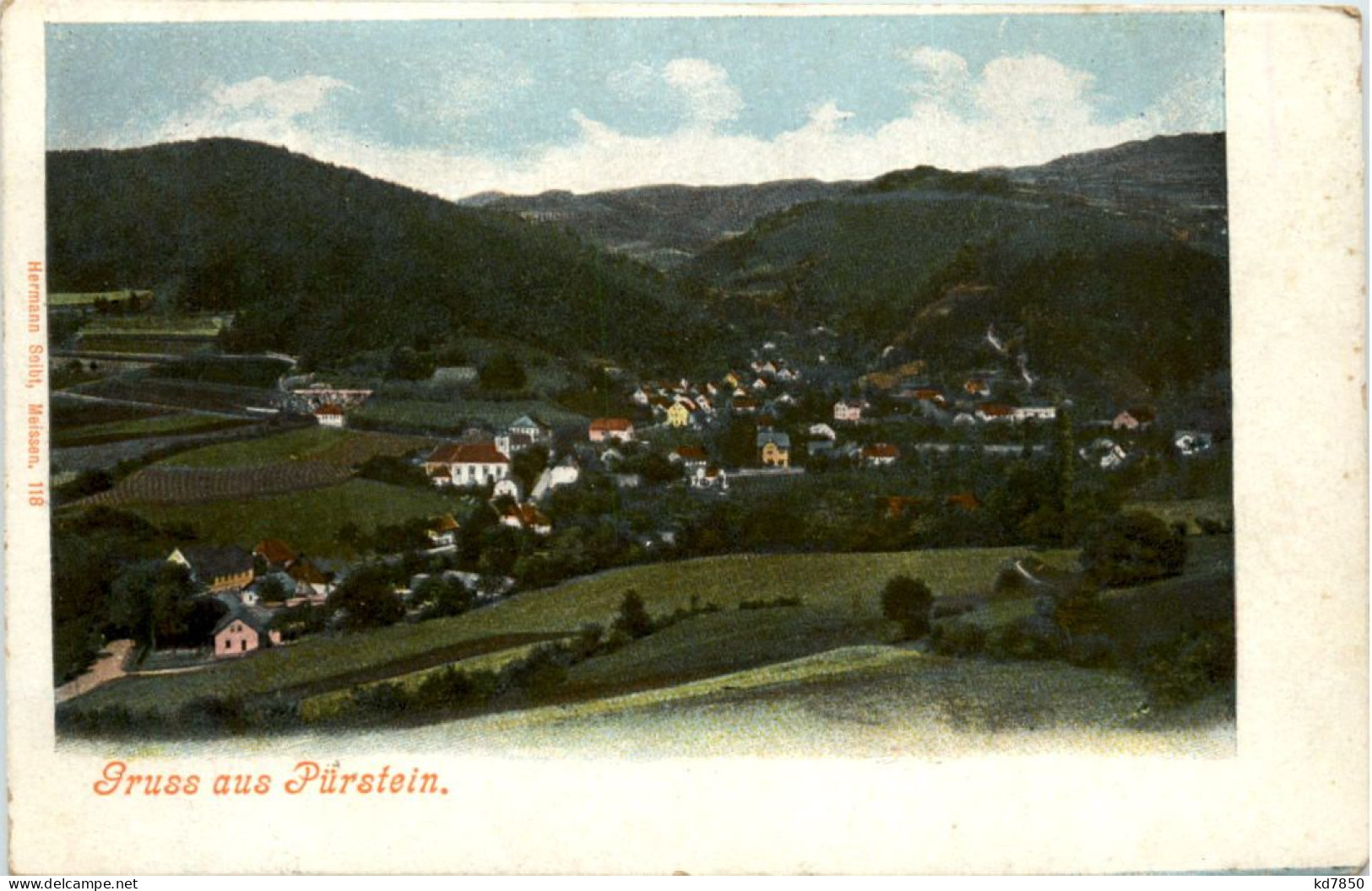 Gruss Aus Pürstein - Tchéquie