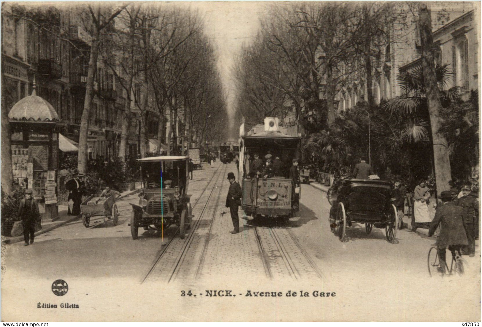 Nice, Avenue De La Gare - Otros & Sin Clasificación