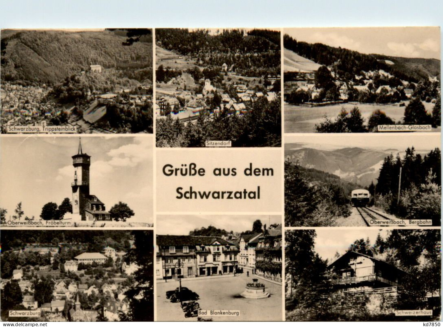 Grüsse Aus Dem Schwarzatal, Div. Bilder - Saalfeld