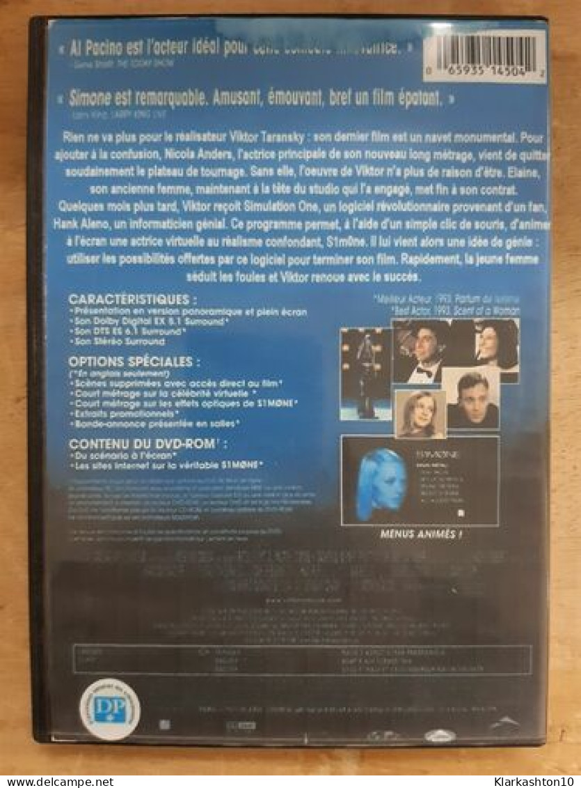 DVD Film - Simone - Autres & Non Classés