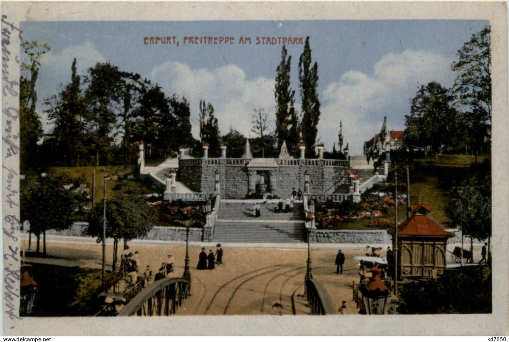 Erfurt, Freitreppe Am Stadtpark - Erfurt