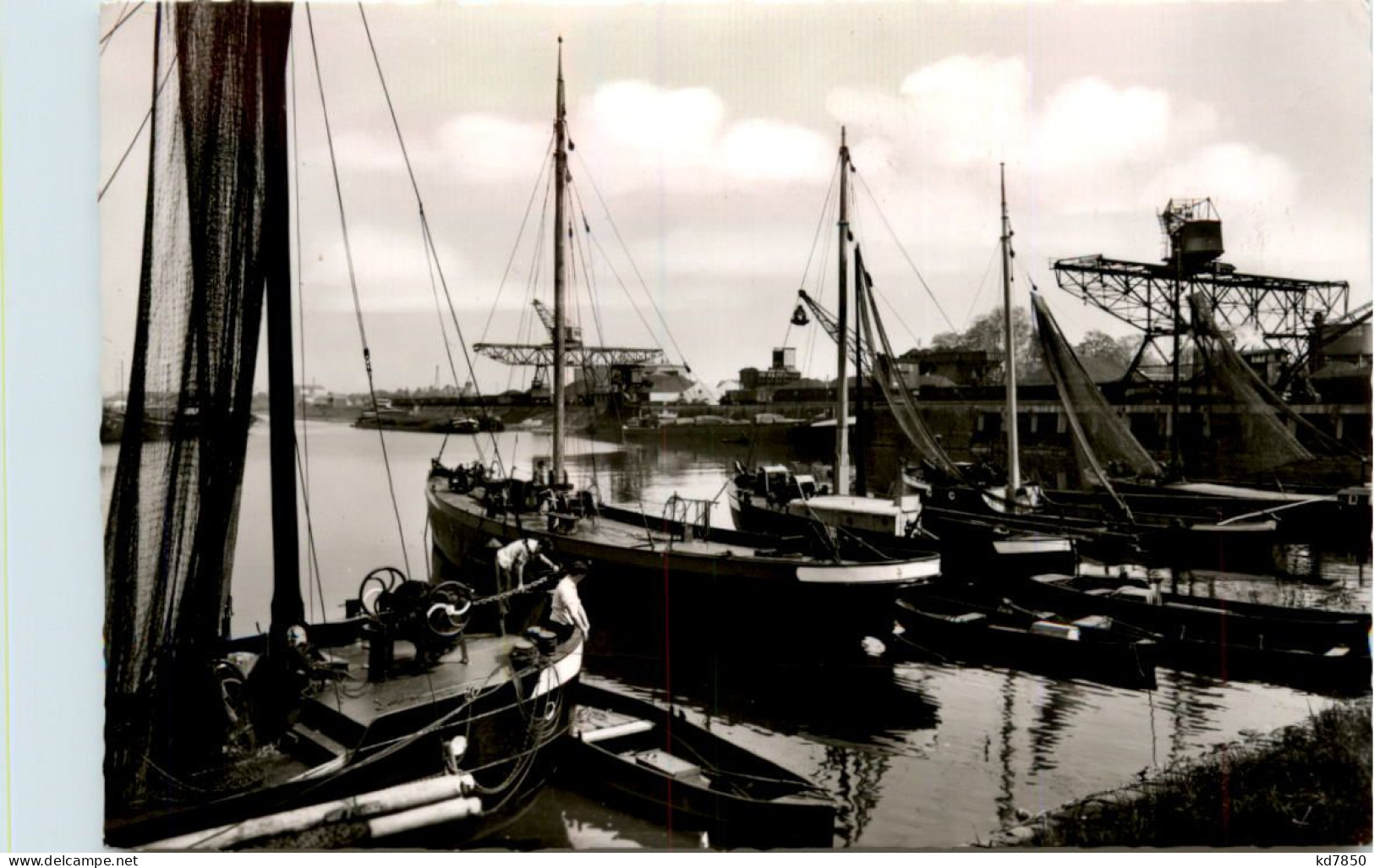 Gernsheim Am Rhein, Oberer Hafen, Handelshafen - Gross-Gerau