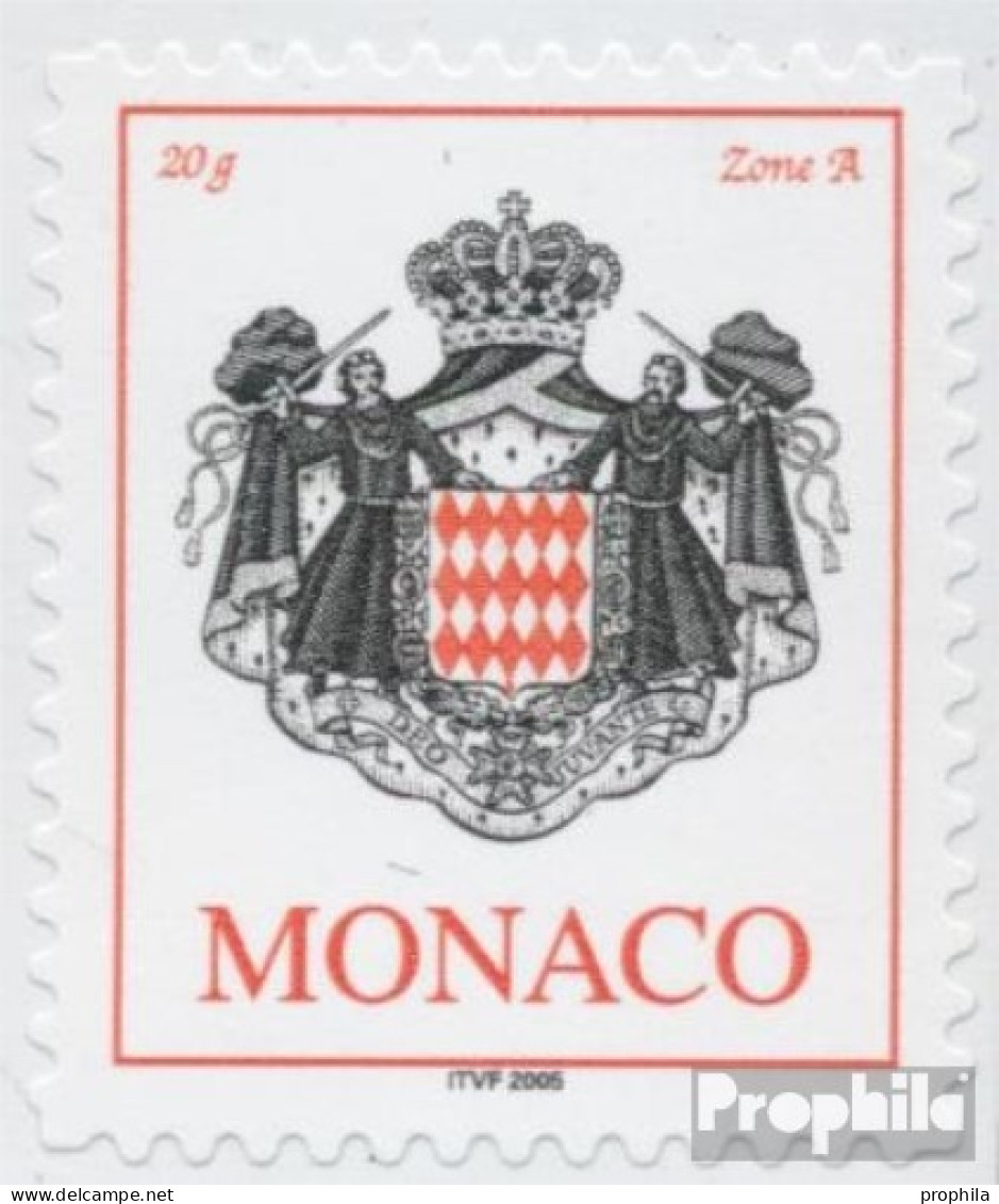 Monaco 2785 (kompl.Ausg.) Postfrisch 2006 Freimarke: Staatswappen - Neufs
