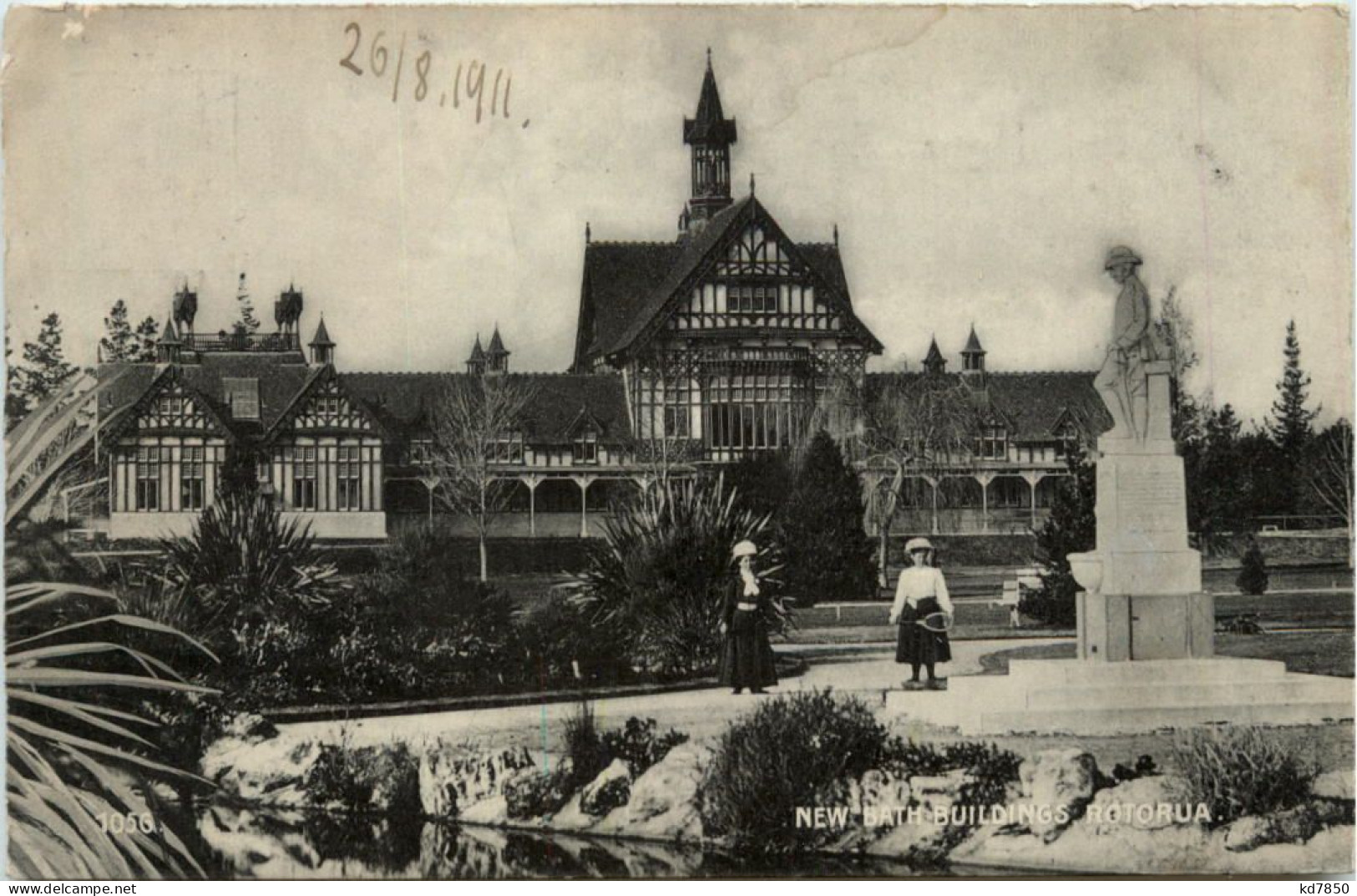 Rotorua - New Bath Buildings - New Zealand - Nieuw-Zeeland