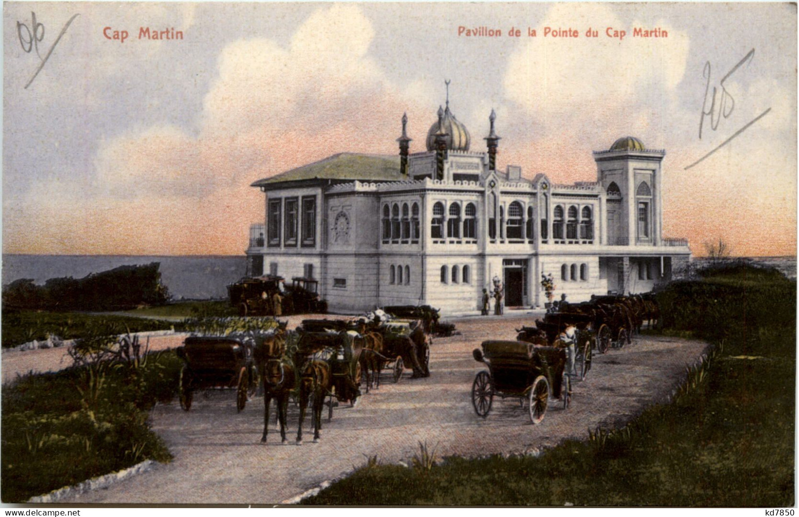 Cap Martin, Pavillon De La Pointe Du Cap Martin - Otros & Sin Clasificación