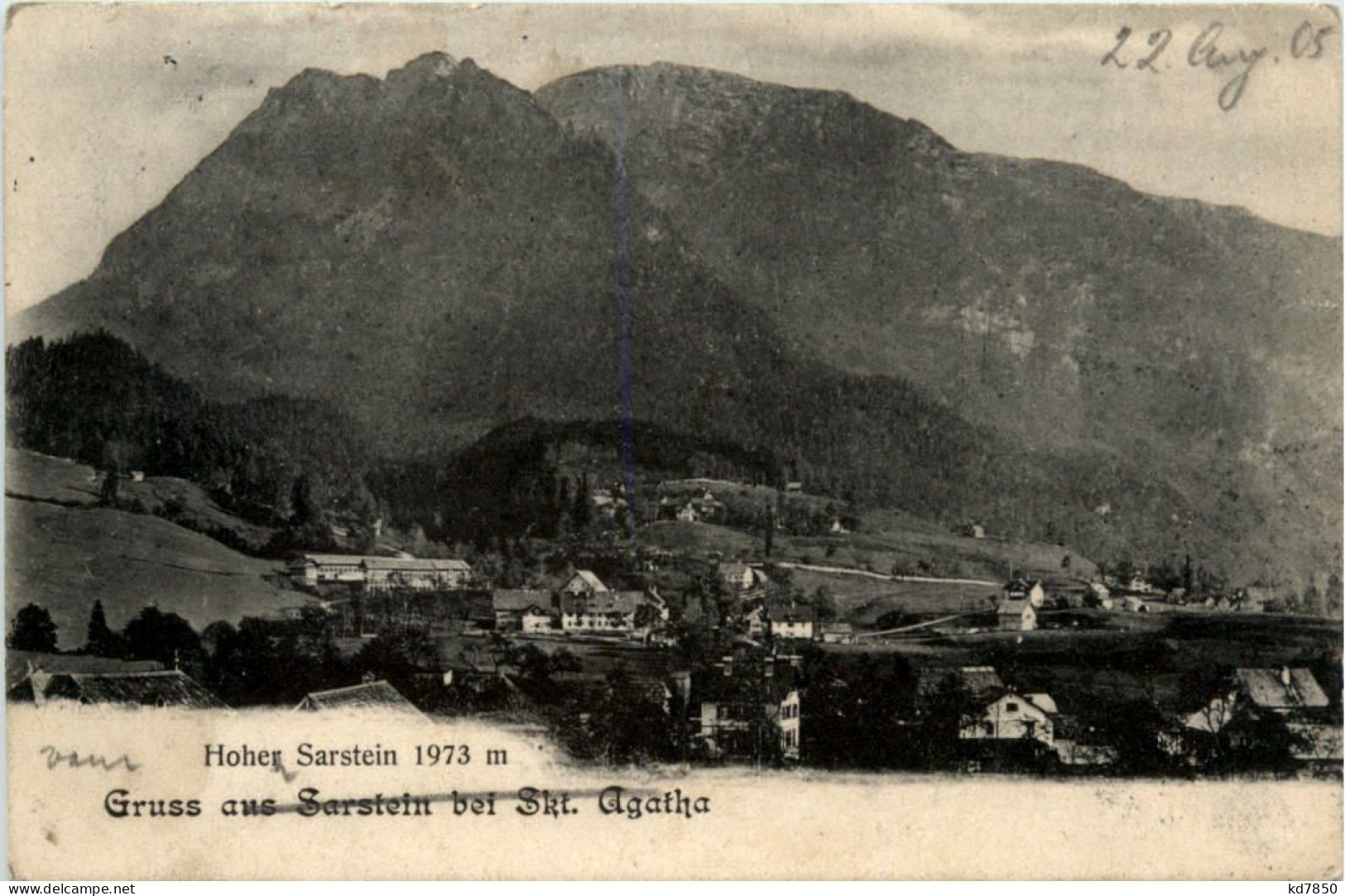 Gruss Aus Sarstein Bei Skt. Agatha - Grieskirchen