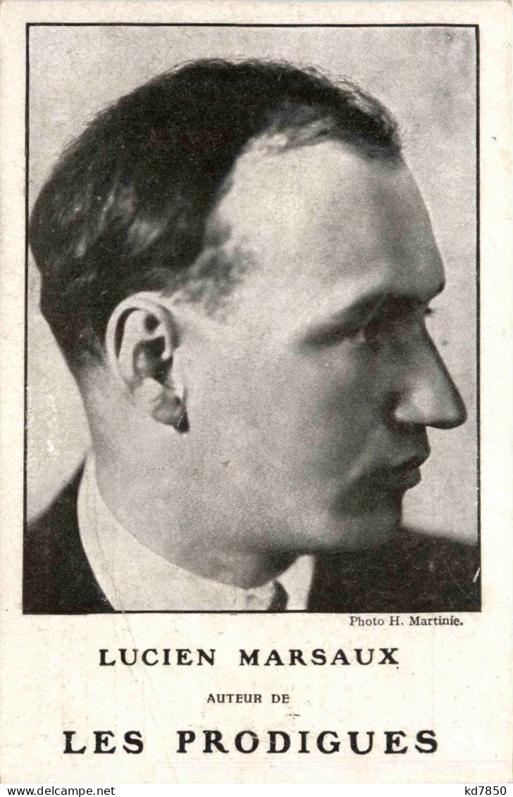 Lucien Marsaux - People