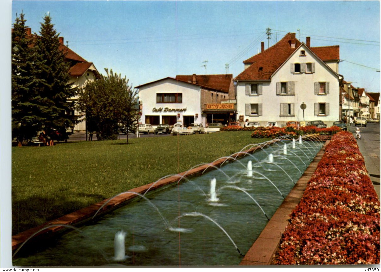 Bad König Im Odenwald, Wasserspiele Am Bahnhof - Bad Koenig