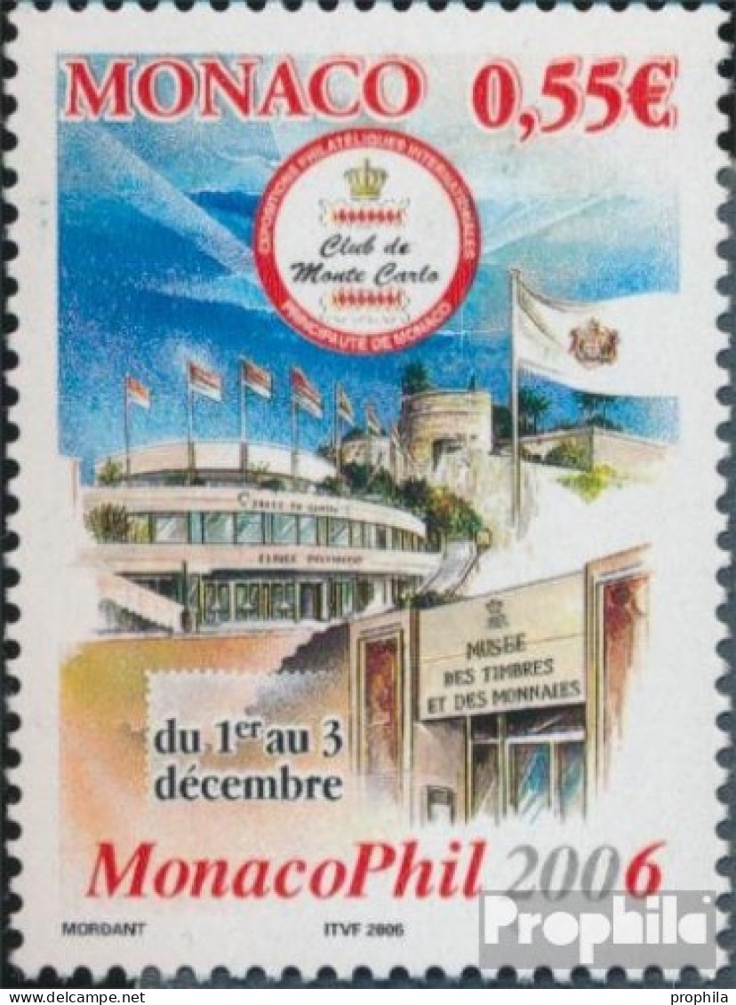 Monaco 2778 (kompl.Ausg.) Postfrisch 2005 Briefmarkenausstellung - Unused Stamps