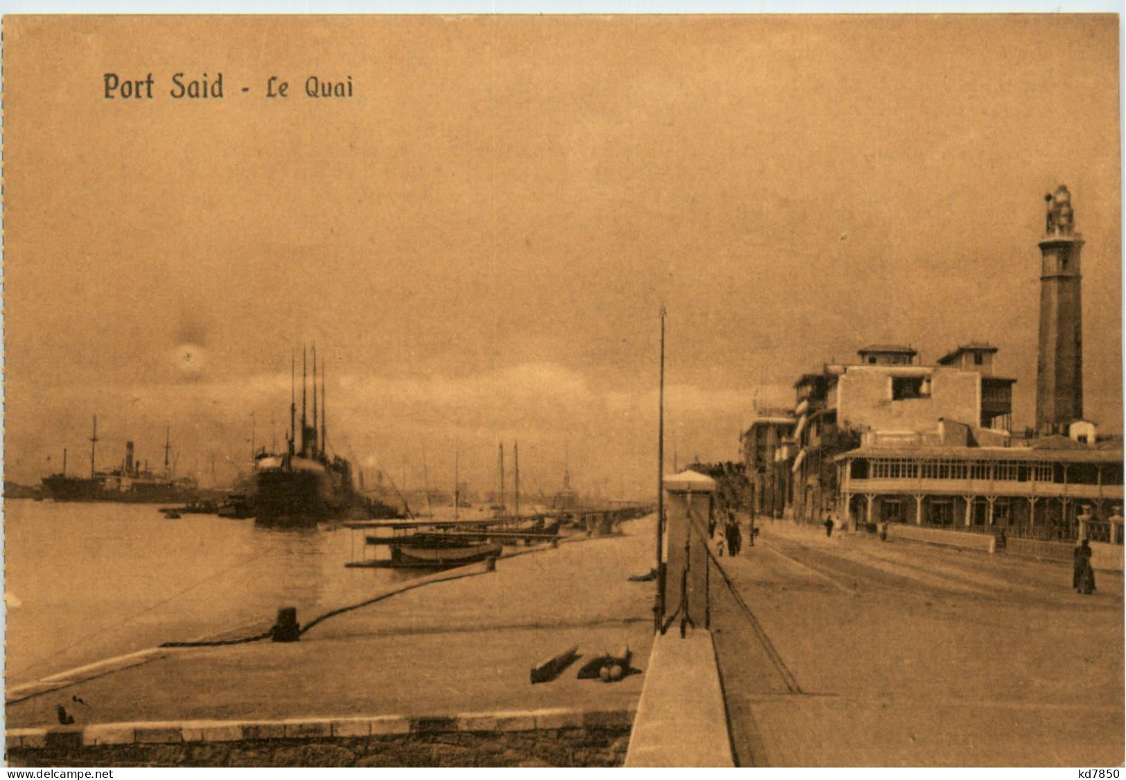 Port Said - Le Quai - Puerto Saíd