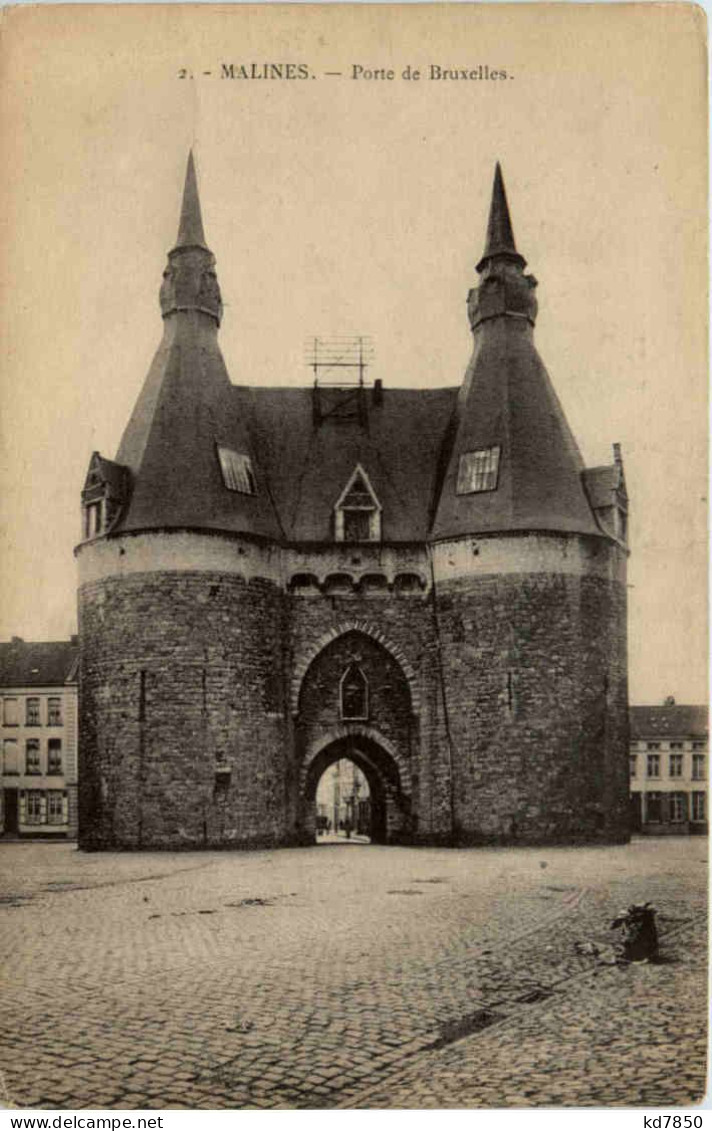 Malines - Porte De Bruxelles - Mechelen