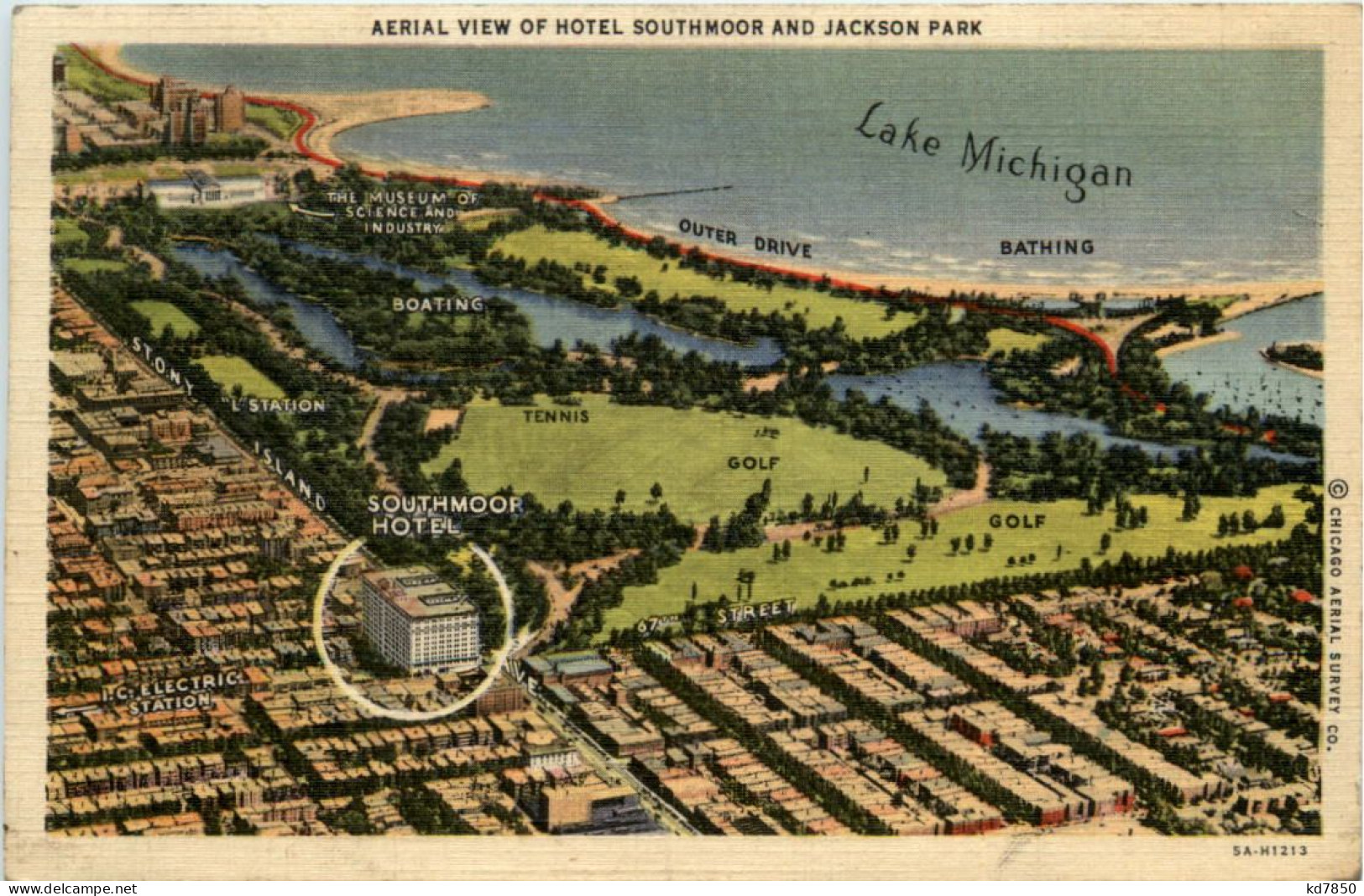 Chicago - Hotel Southmoor And Jackson Park - Chicago