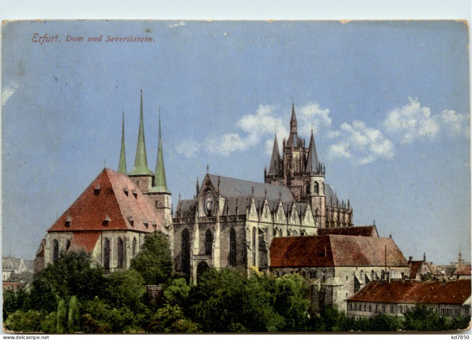 Erfurt, Dom Und Severikirche - Erfurt