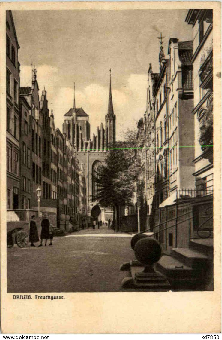 Danzig - Freungasse - Danzig