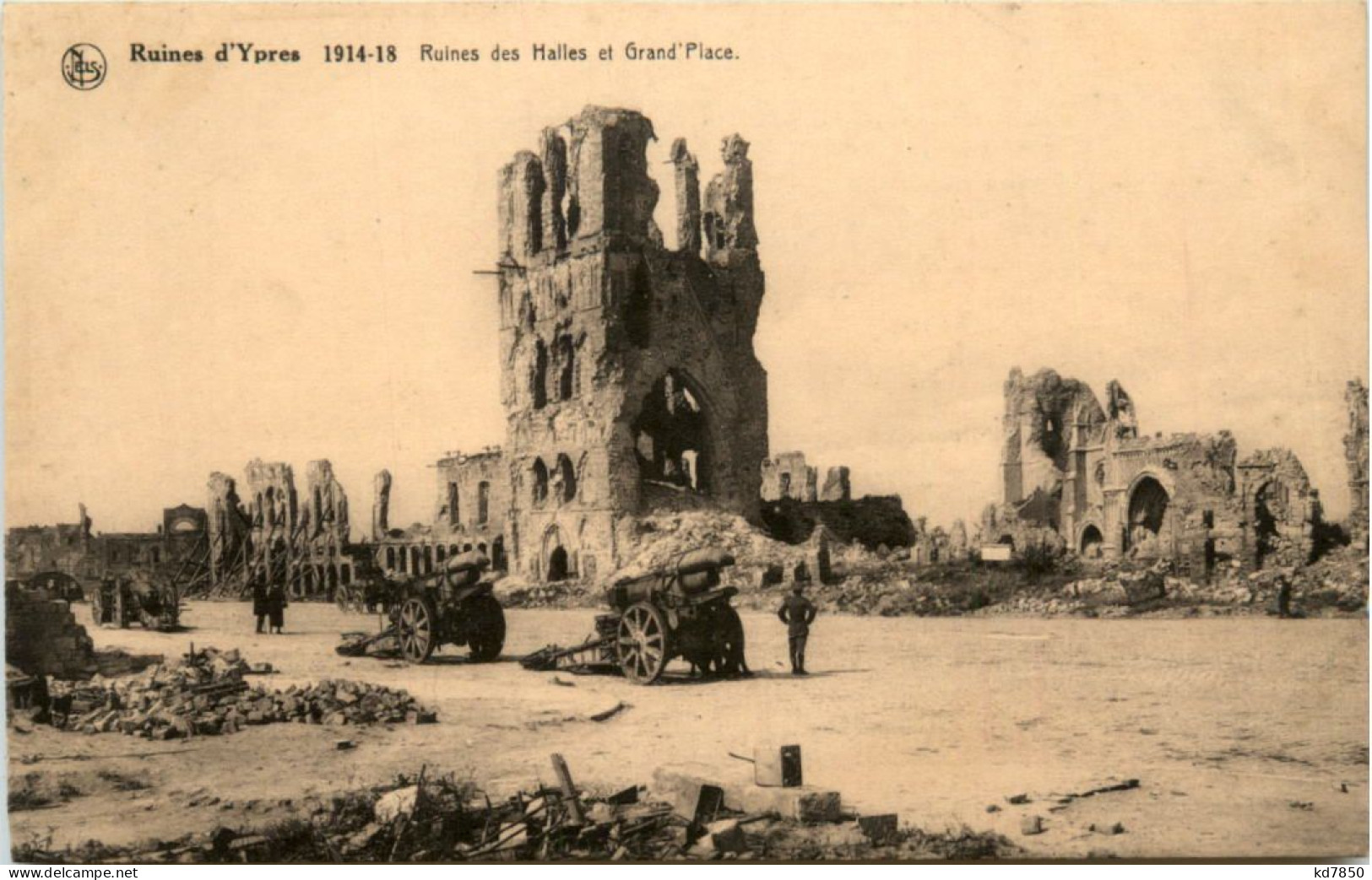 Ypres Ruines 1914-1918 - Ieper