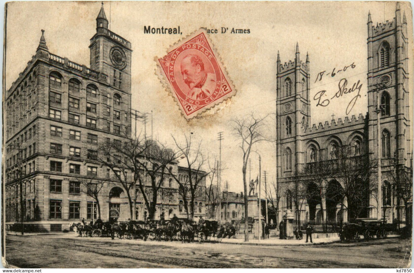 Montreal - Place D Armes - Sonstige & Ohne Zuordnung