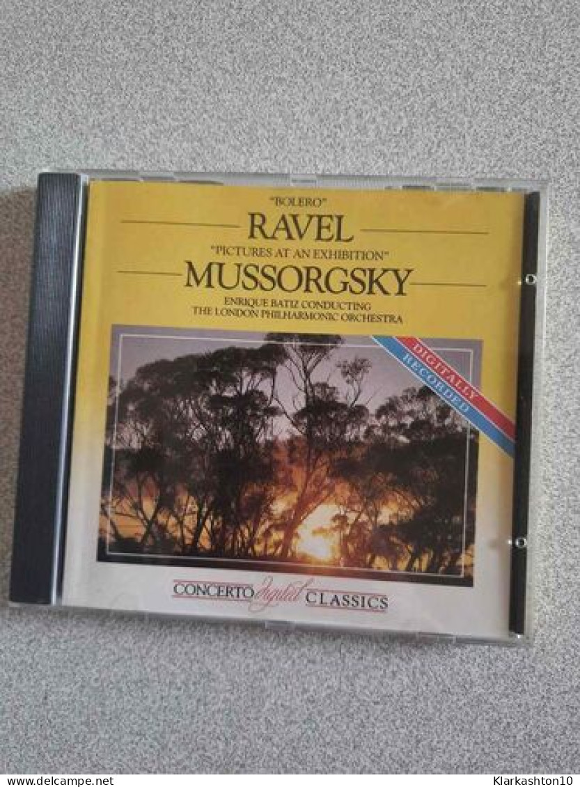 Bolero Ravel Pictures At An Exhibition Mussorgski - Altri & Non Classificati