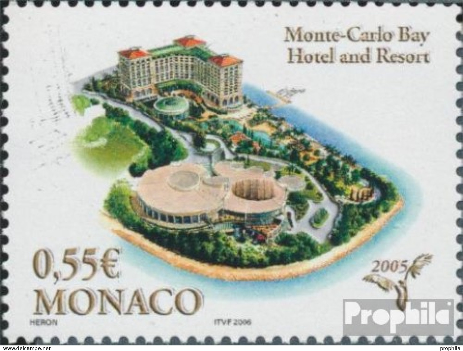 Monaco 2763 (kompl.Ausg.) Postfrisch 2005 Monte-Carlo Bay Hotel - Neufs