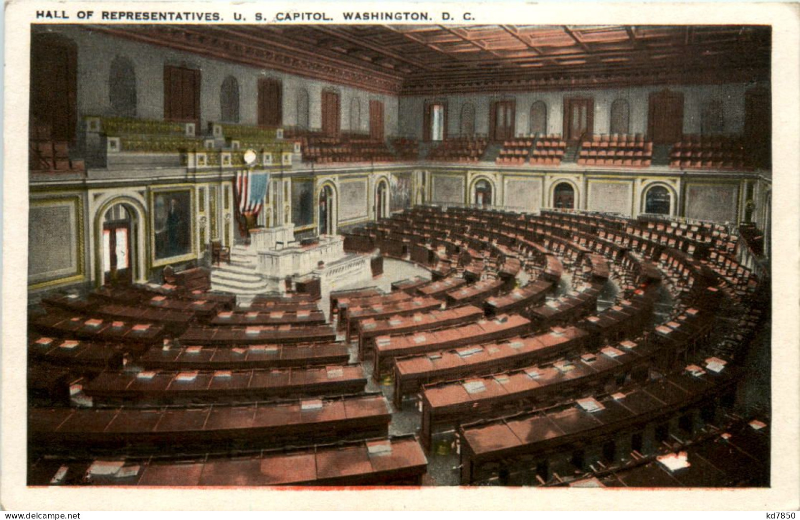 Washington DC - Hall Of Representatives - Washington DC