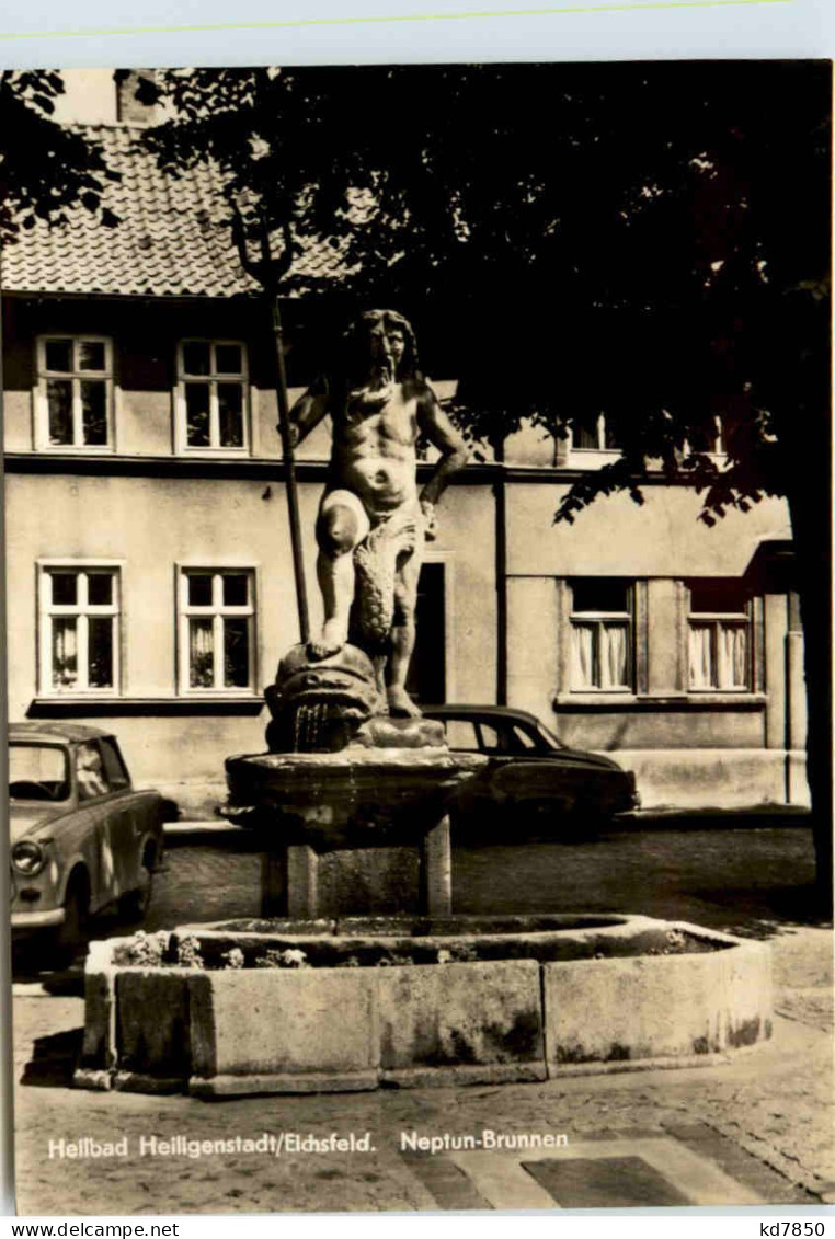 Heiligenstadt-Eichsfeld, Neptun-Brunnen - Heiligenstadt