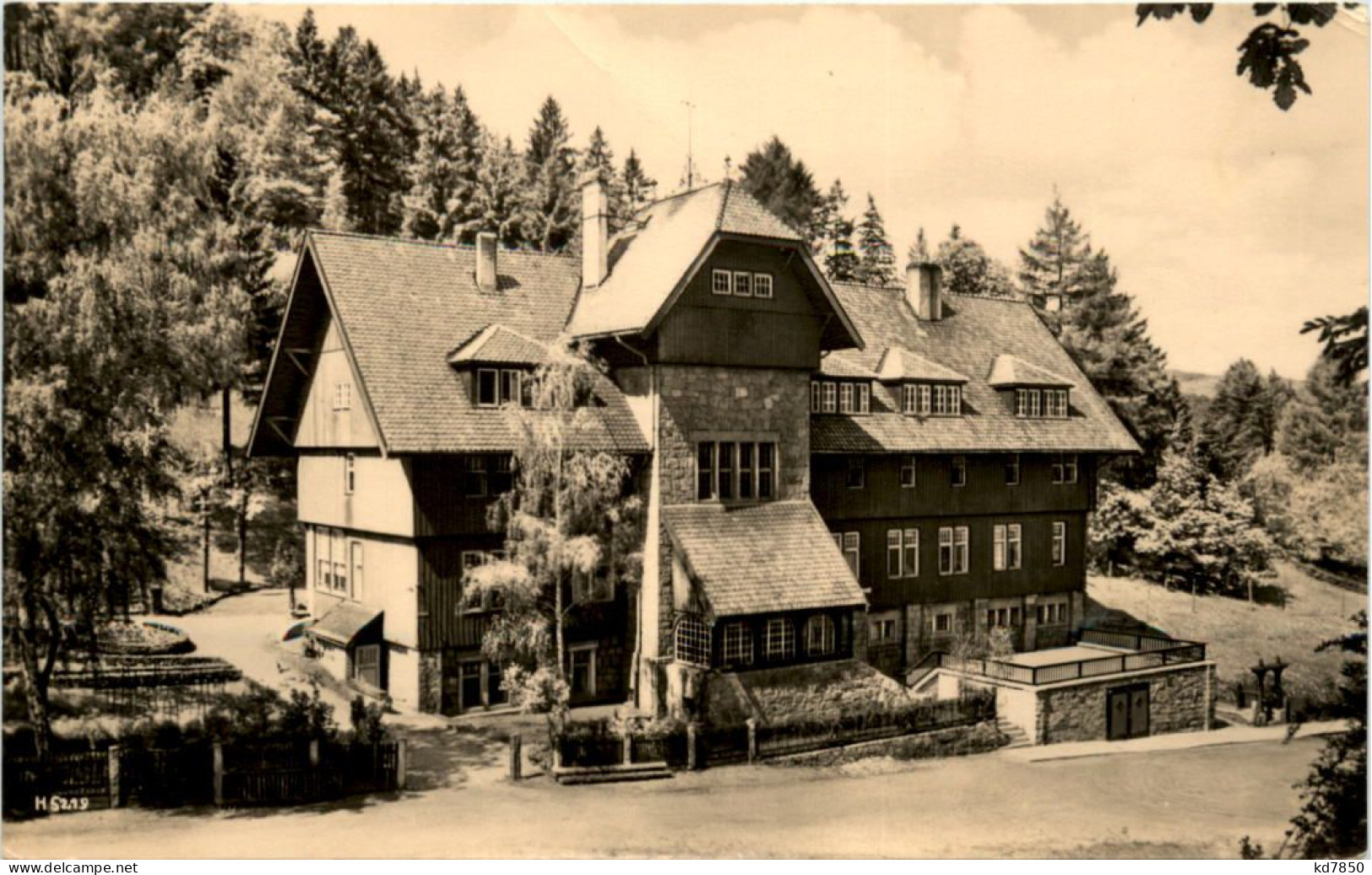 Wernigerode/Harz, FDGB-Erholungsheim Thomas Müntzer - Wernigerode