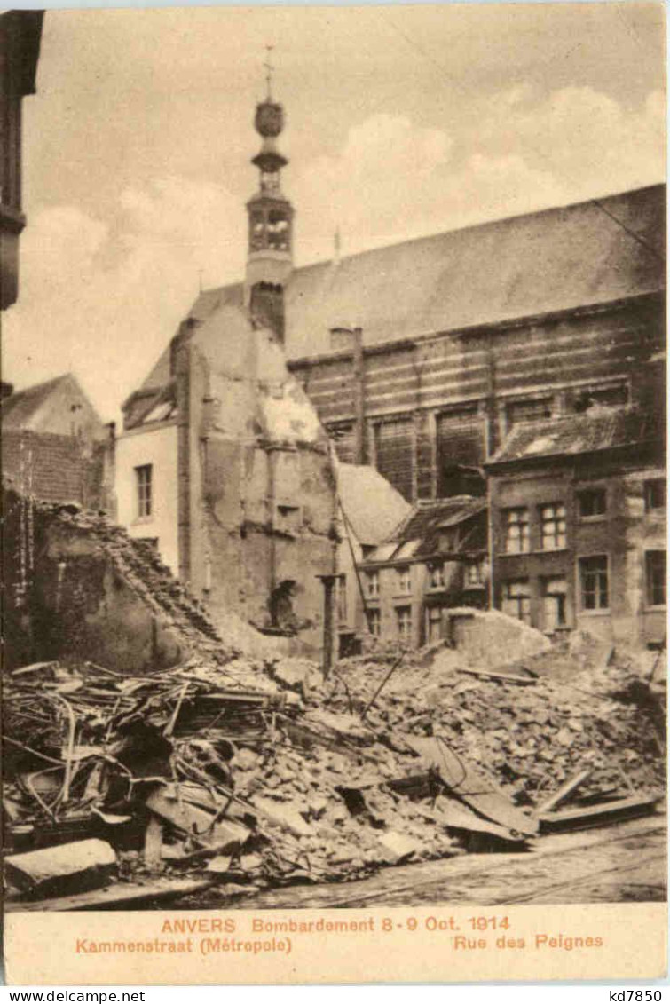 Antwerpen - Bombardement 1914a - Antwerpen