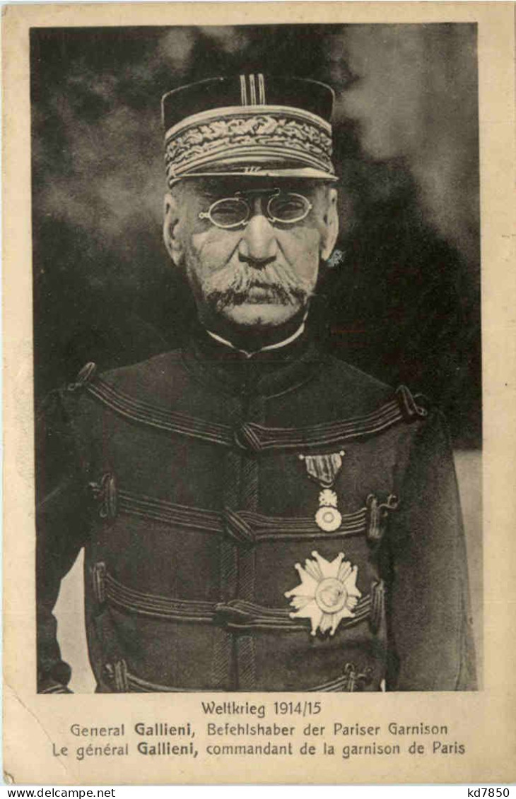 Weltkrieg - General Gallieni - PAriser Garnison - Weltkrieg 1914-18
