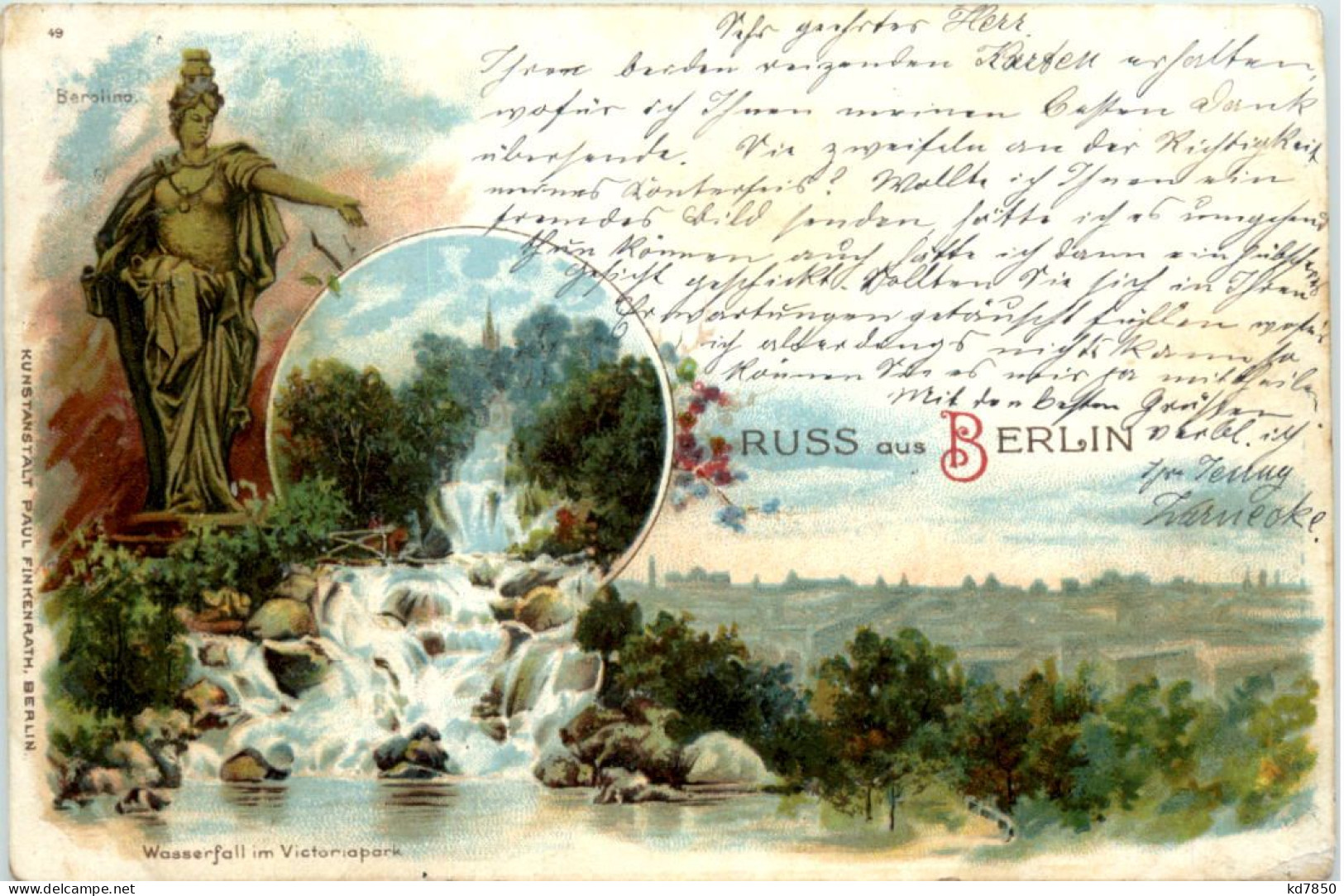 Gruss Aus Berlin - Litho - Andere & Zonder Classificatie