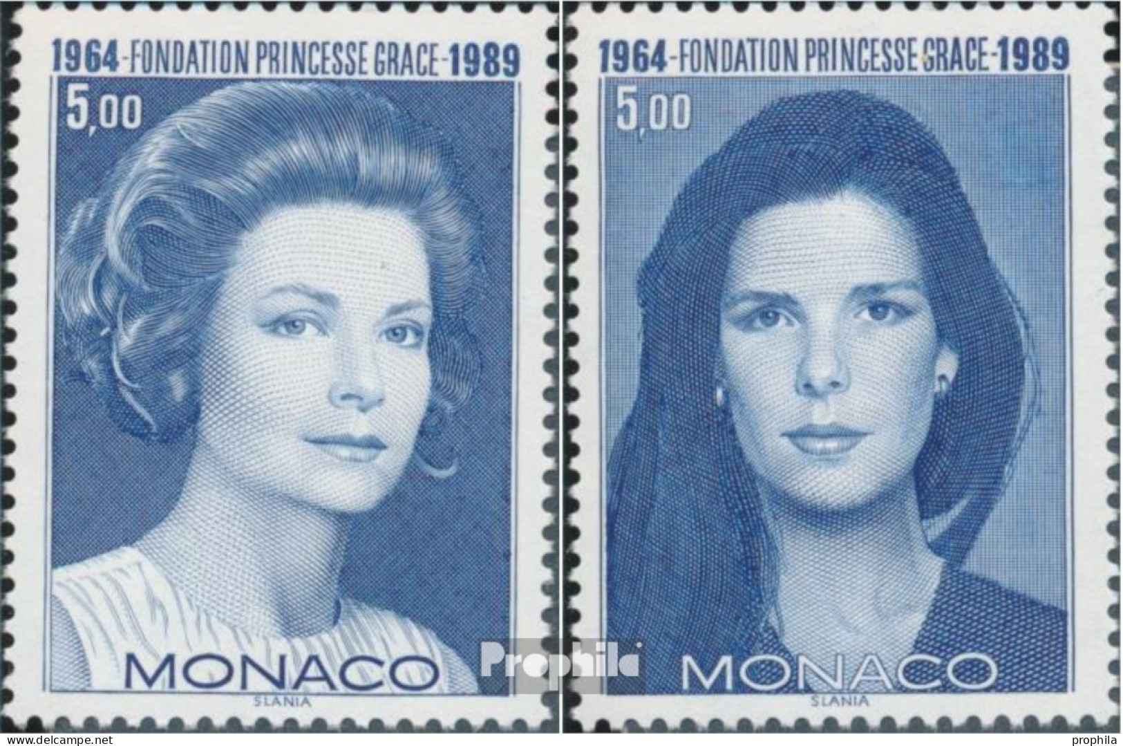 Monaco 1936-1937 (kompl.Ausg.) Postfrisch 1989 Fürstin-Gracia-Stiftung - Neufs