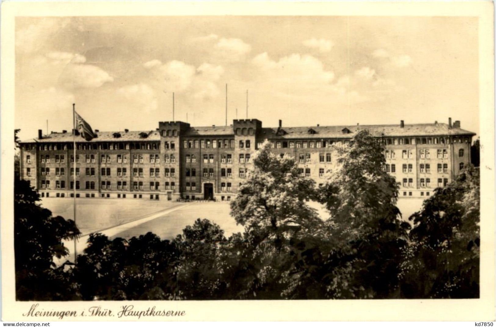 Meiningen - Hauptkaserne - 3. Reich - Meiningen