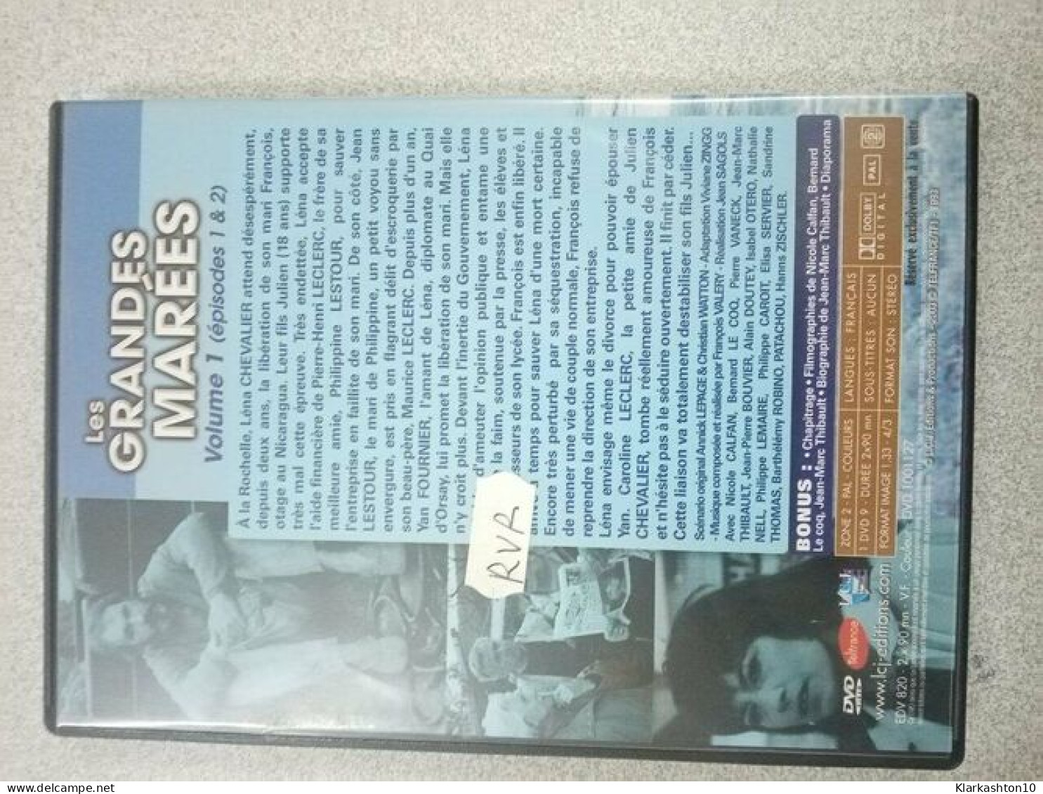 DVD Série Les Grandes Marées Vol. 1 - Autres & Non Classés