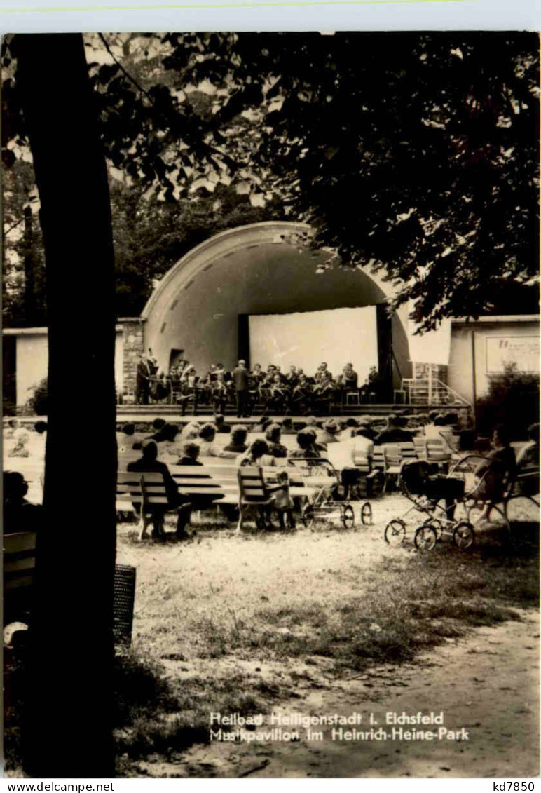 Heiligenstadt-Eichsfeld, Musikpavillon Im Heinrich-Heine-Park - Heiligenstadt