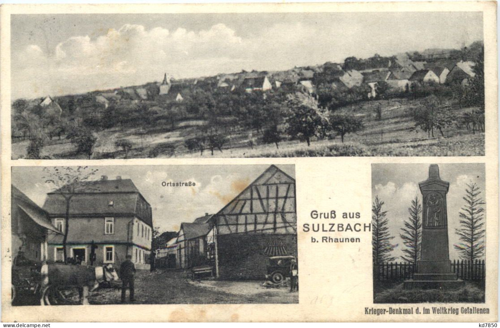 Gruss Aus Sulzbach Bei Rhaunen - Birkenfeld (Nahe)