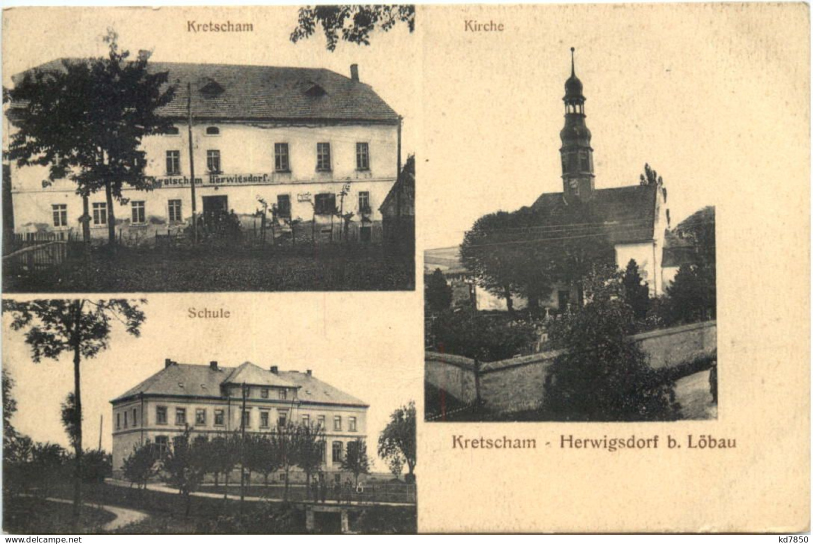 Kretscham Herwigsdorf Bei Löbau - Goerlitz