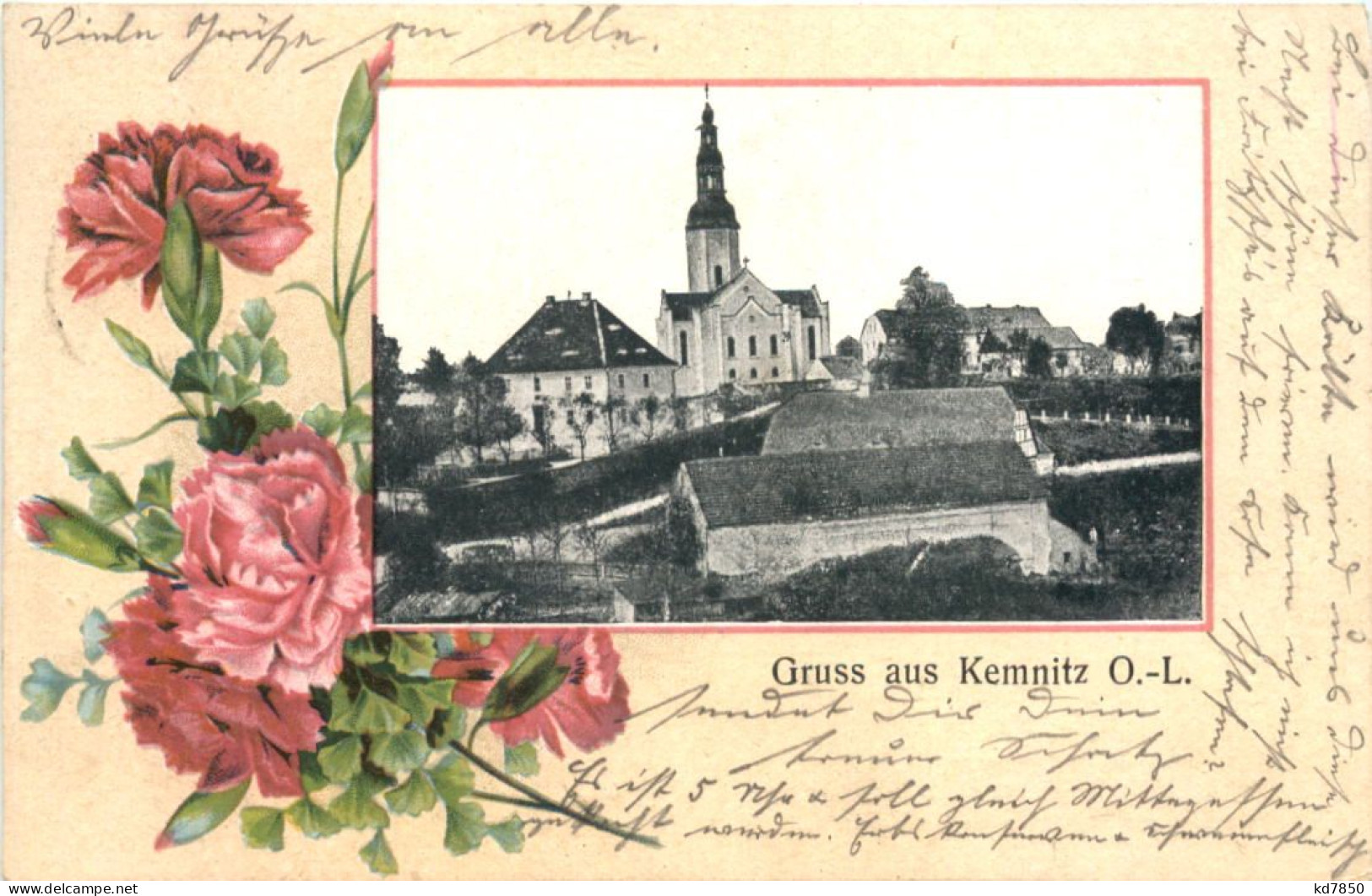 Gruss Aus Kemnitz - Litho - Bernstadt - Goerlitz