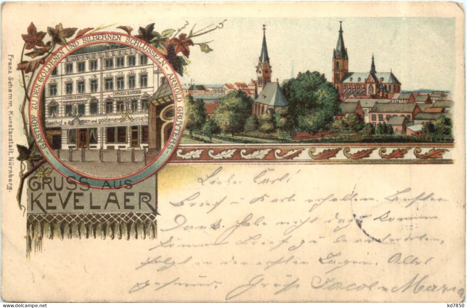 Gruss Aus Kevelaer - Litho - Kevelaer