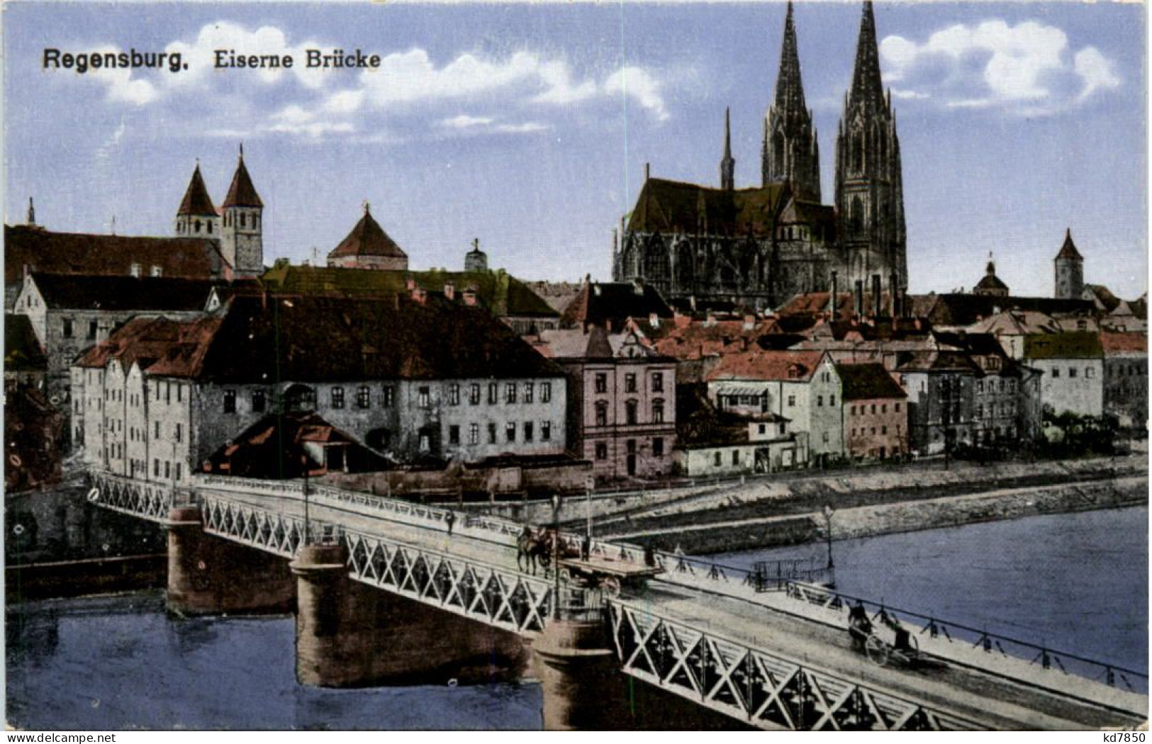 Regensburg - Eiserne Brücke - Regensburg