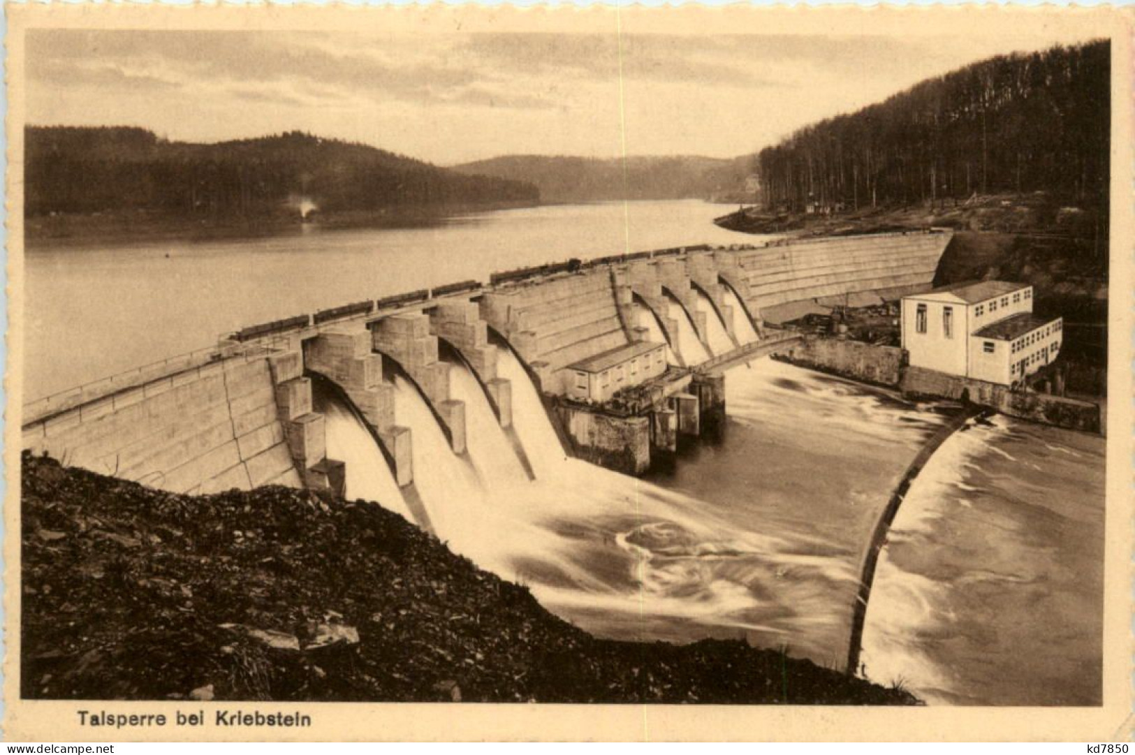 Talsperre Bei Kriebstein Bei Waldheim - Waldheim