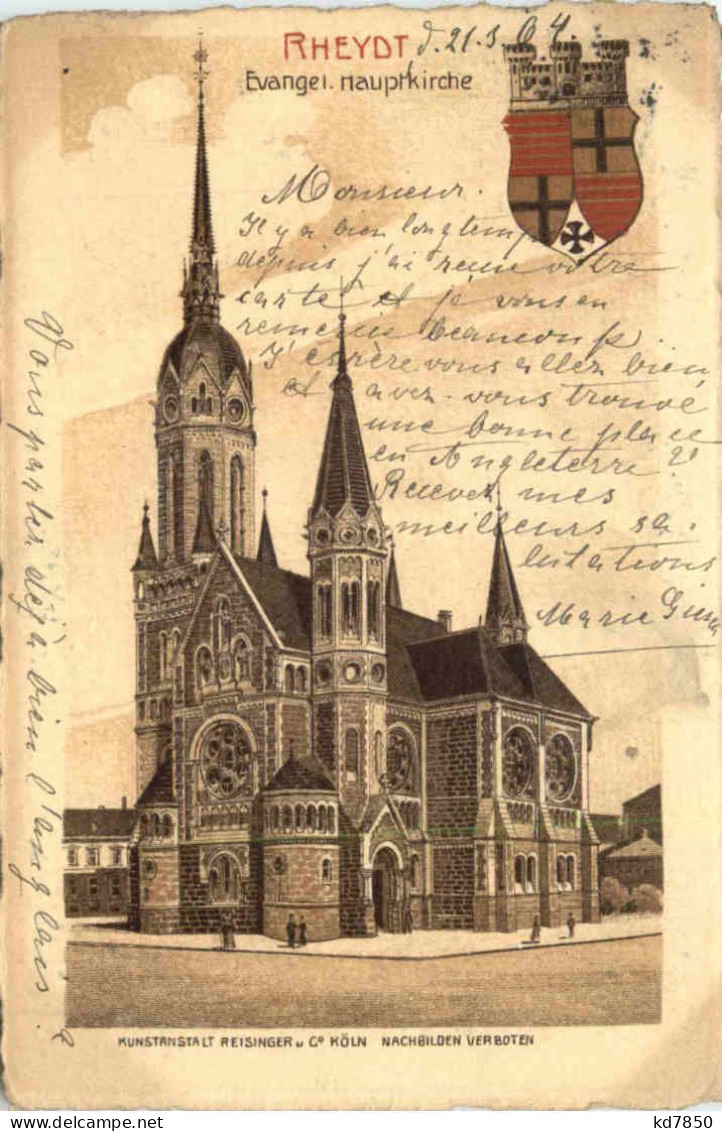 Rheydt - Evangel. Hauptkirche - Moenchengladbach