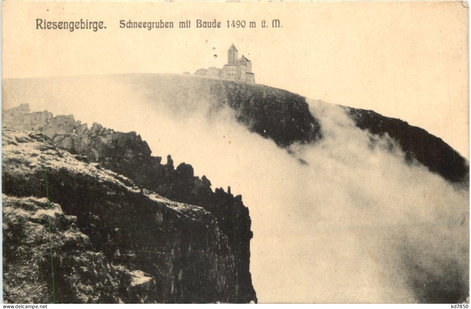 Riesengebirge - Schneegruben Mit Baude - Boehmen Und Maehren