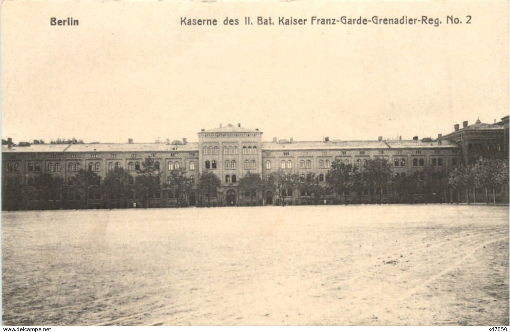 Berlin - KAserne Des II Bat. Kaiser Franz - Andere & Zonder Classificatie