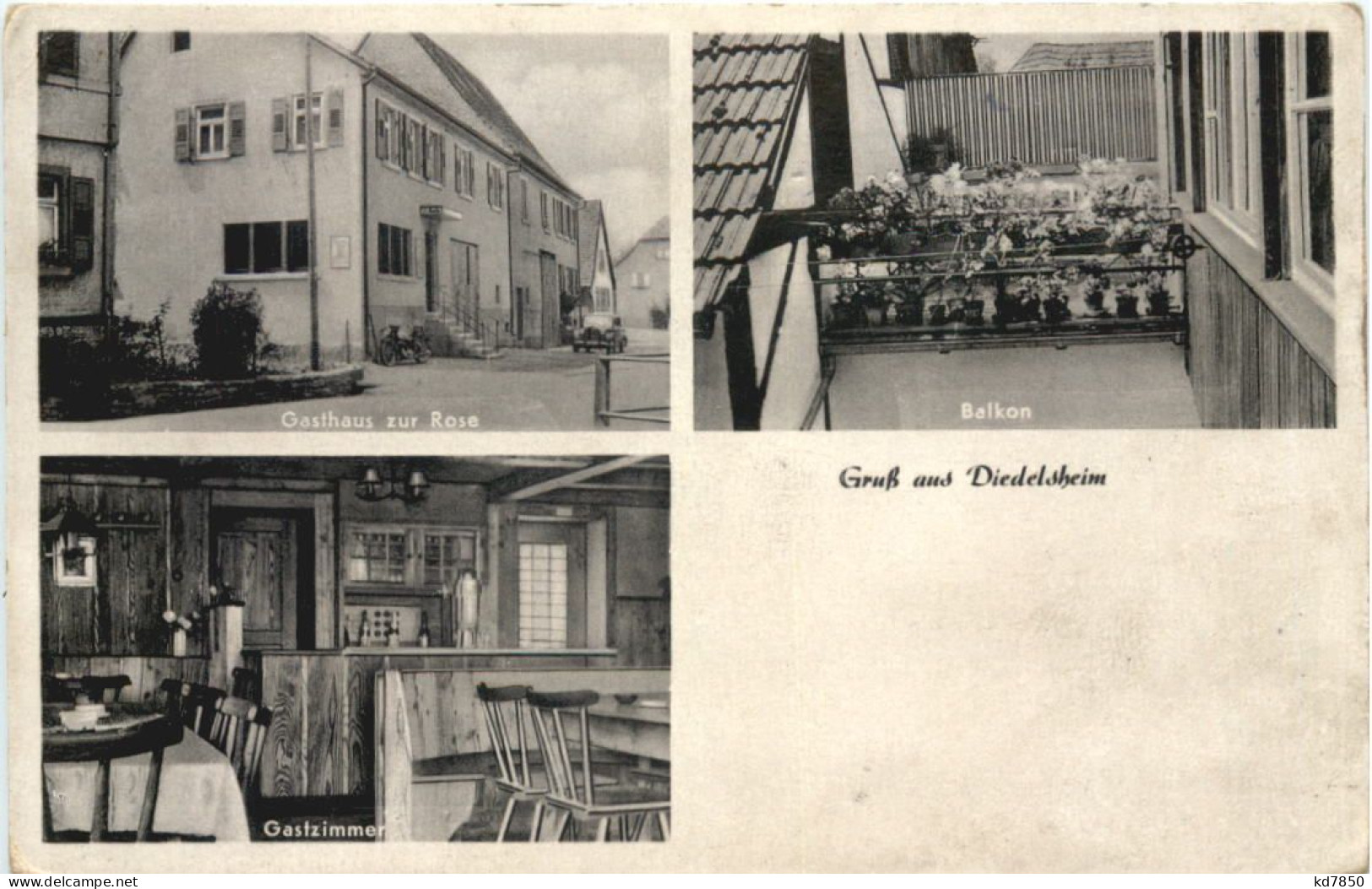 Gruss Aus Diedelsheim - Bretten - Gasthaus Zur Rose - Karlsruhe