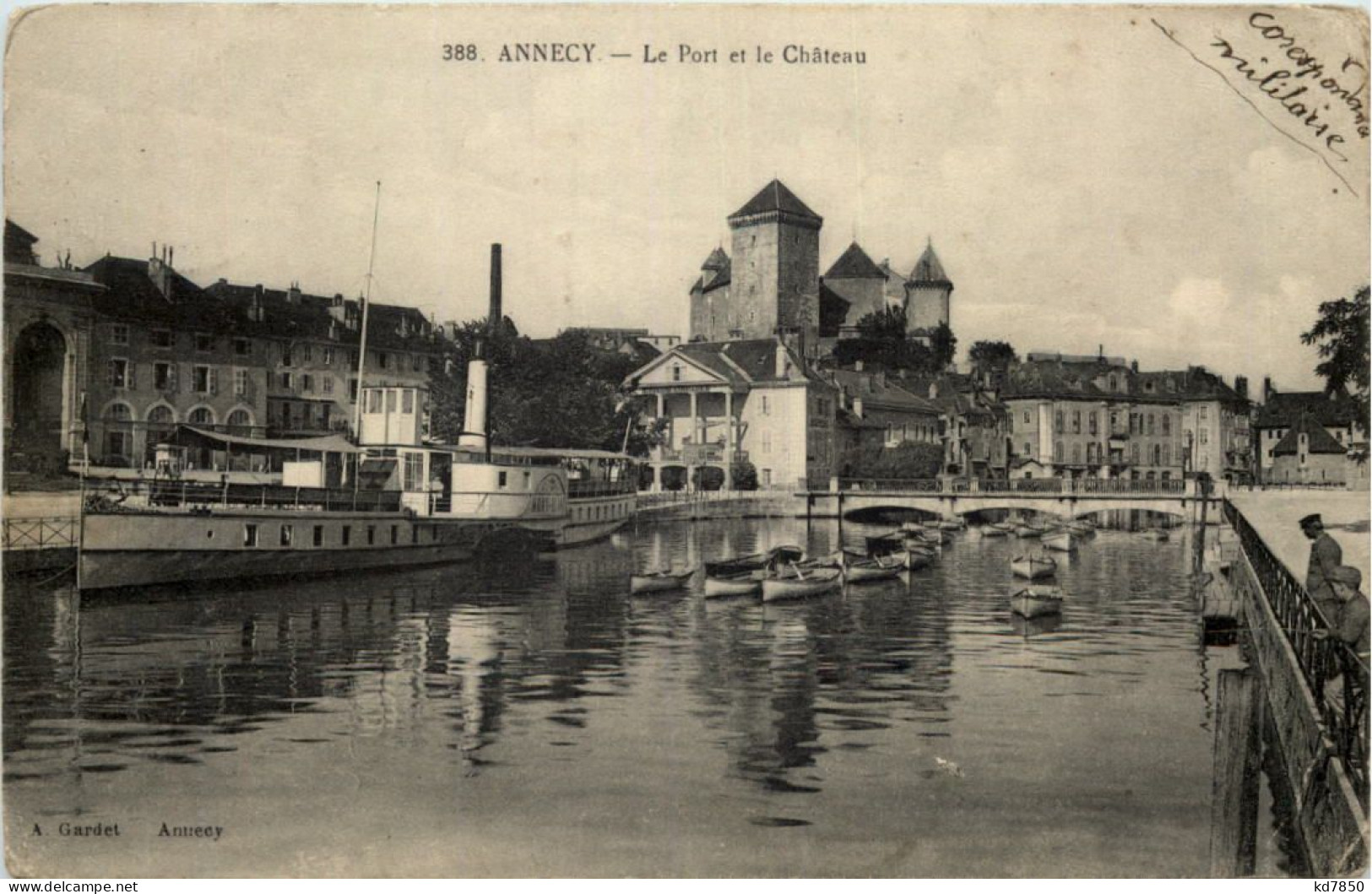 Annecy - Le Port Et Le Chateau - Annecy