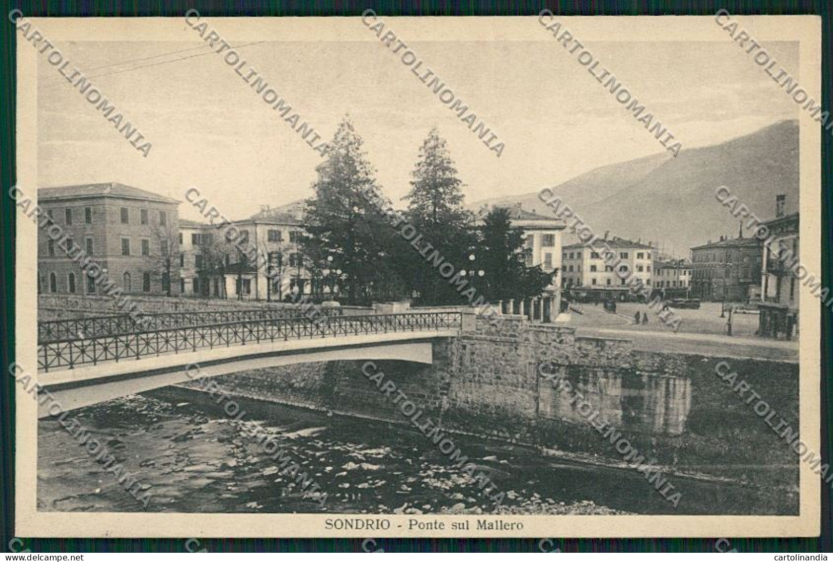 Sondrio Città Cartolina QQ7386 - Sondrio