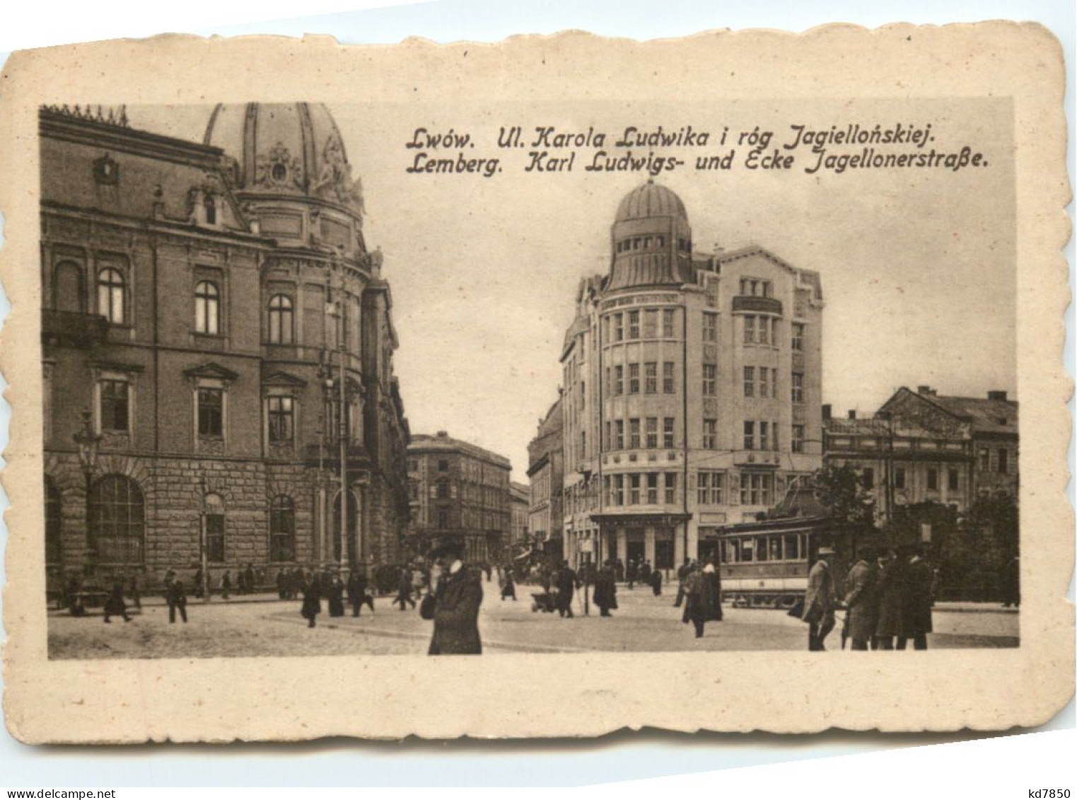 Lwow Lemberg - Karl Ludwigs Und Ecke Jagellonerstraße - Ucrania